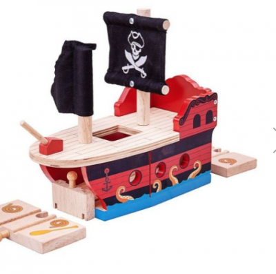 Pirate Galleon - Bigjigs Toys (£22.99)